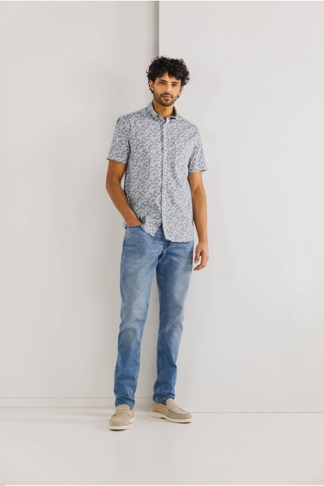 State of Art shirt ss print popli